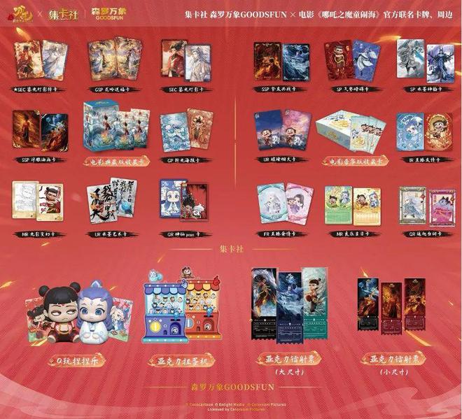 卡牌销售破亿！杰森娱乐集团出品CQ9电子首发：《哪吒2》收藏(图2)